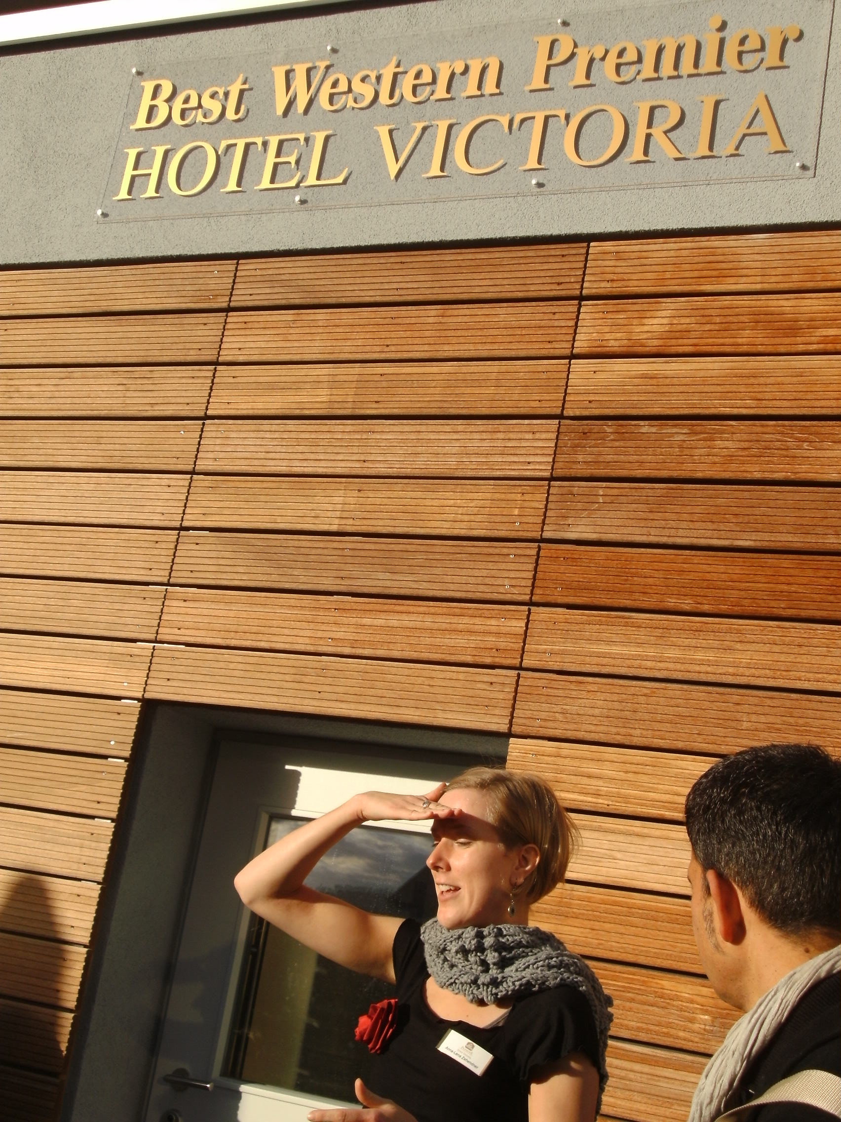 Visita all'hotel Victoria